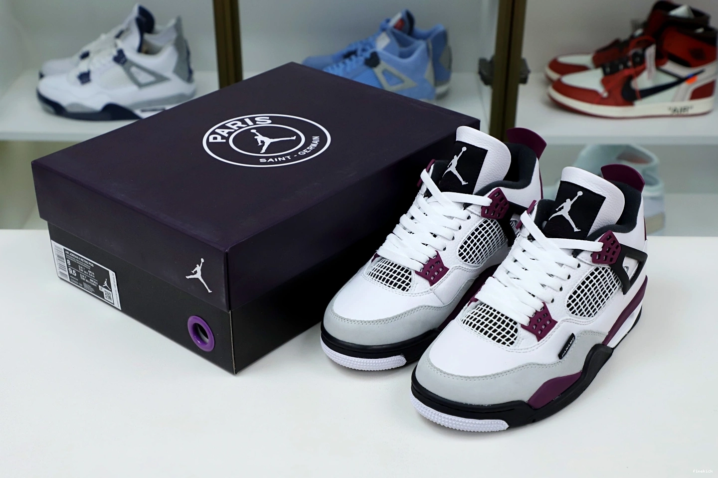 SAINT-GERMAIN 4 'BORDEAUX' X RETRO PARIS AIR JORDAN AIR JORDAN 0206